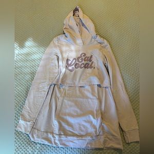 Latched Mama nursing hoodie, size S